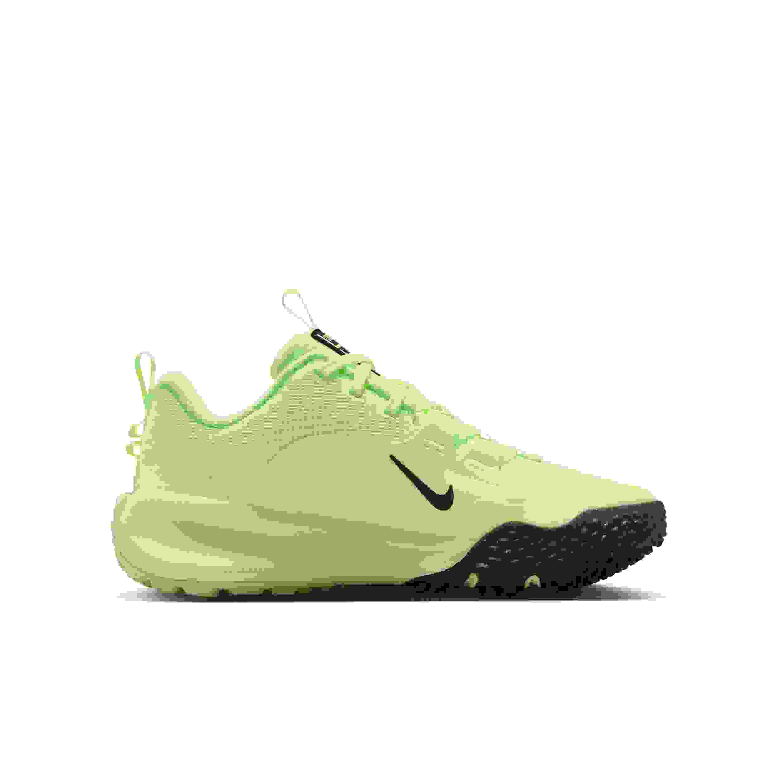 Nike Cross Turf Grade School Boys' "Barely Volt/Black" Baseball Shoe
